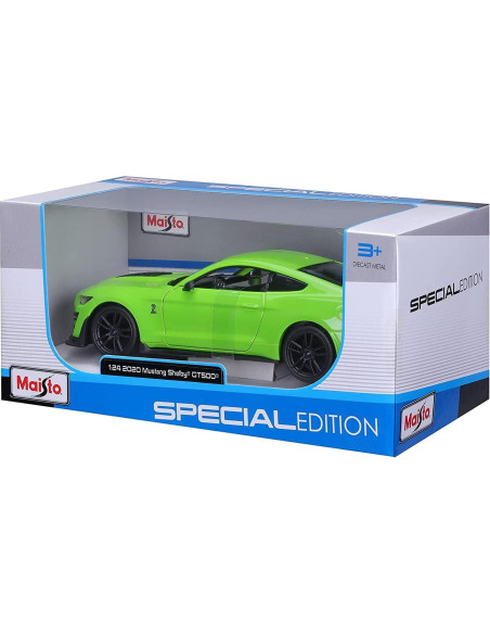Maisto Modelo Coche 2020 Mustang Shelby GT500 1:24 Verde Maisto Modelo Coche 2020 Mustang Shelby GT500 1:24 Verde
