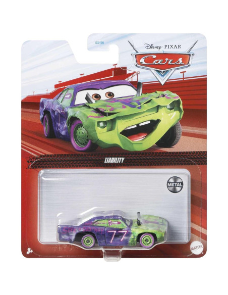Vehículo Miniatura Disney Cars Mattel 1:55 Metal Fundido Vehículo Miniatura Disney Cars Mattel 1:55 Metal Fundido