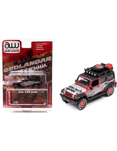Auto World Rubicon Unlimited 4X4 1/64 Edición Limitada