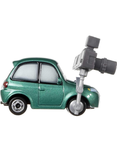 Miniatura Disney Cars Dash Boardman 1:55 Mattel Juguete Coleccionable
