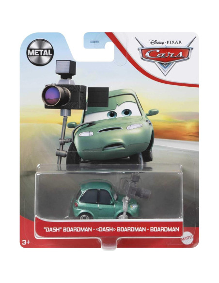 Miniatura Disney Cars Dash Boardman 1:55 Mattel Juguete Coleccionable Miniatura Disney Cars Dash Boardman 1:55 Mattel Juguete Coleccionable