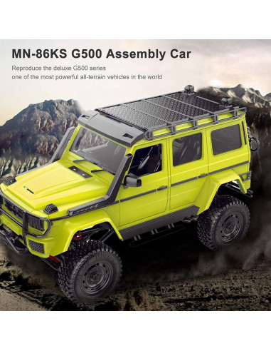 Coche RC 4WD MN86S 1/12 2.4GHz Off Road Escalada