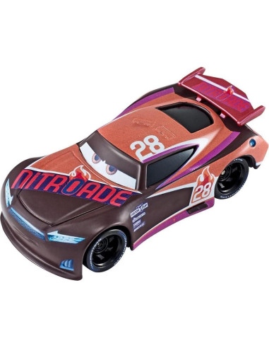 Vehículo a escala 1:55 Disney Pixar Cars Tim Treadless