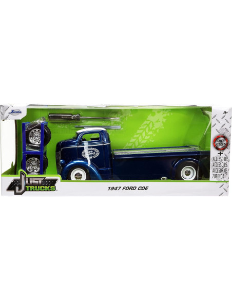 Camión Die-cast Jada Toys 1947 Ford COE Azul 22.86 cm Camión Die-cast Jada Toys 1947 Ford COE Azul 22.86 cm