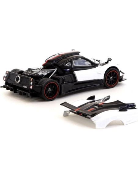 Coche Diecast Pagani Zonda Cinque Bianco Tarmac 1:64 Coche Diecast Pagani Zonda Cinque Bianco Tarmac 1:64