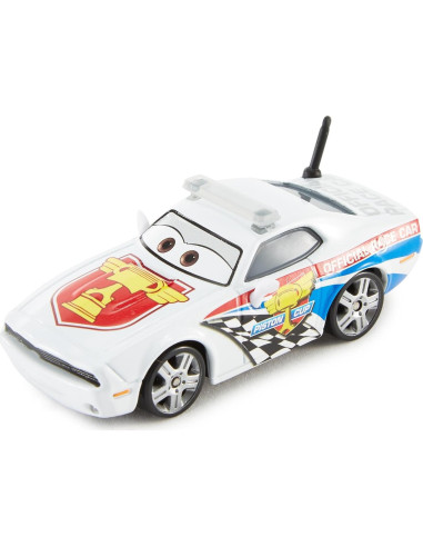 Vehículo Disney Cars Pat Traxson Miniatura Metal 1:55