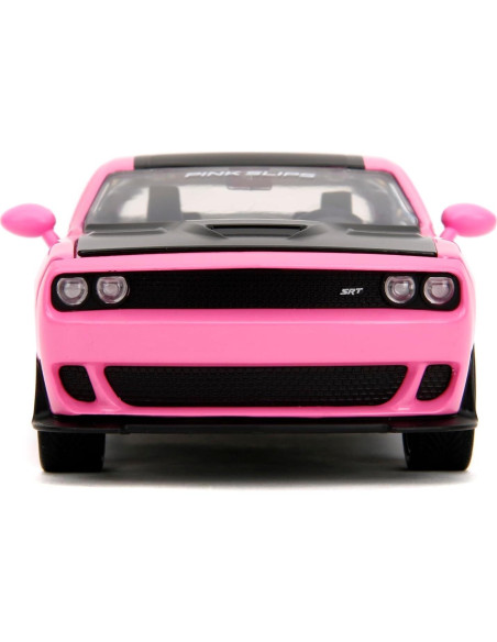Coche Die-Cast Jada 2015 Dodge Challenger SRT 1:24 Rosa/Azul Coche Die-Cast Jada 2015 Dodge Challenger SRT 1:24 Rosa/Azul
