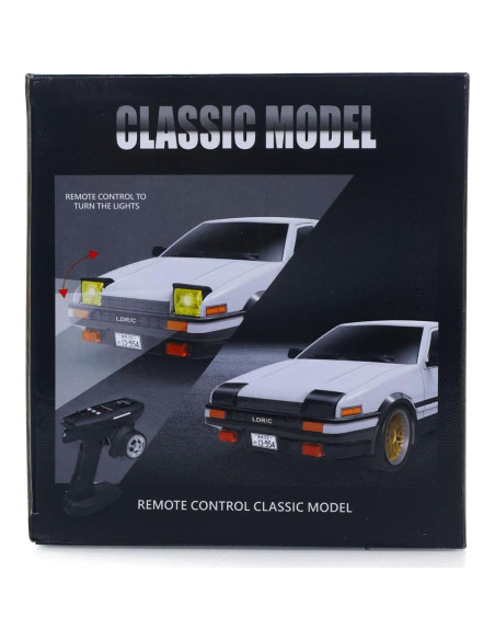 Coche RC Drift 1/18 Toucan LdRC Ld1801 Blanco con Luz Coche RC Drift 1/18 Toucan LdRC Ld1801 Blanco con Luz