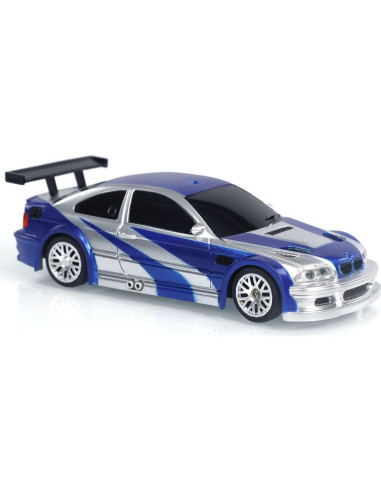 Coche de Carreras RC TOUCAN 1/43 4WD Control Remoto Azul