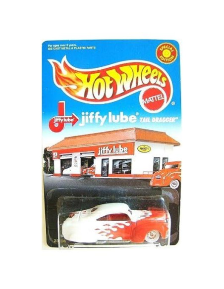 Auto Coleccionable Hot Wheels Jiffy Lube Tail Dragger 1:64 Auto Coleccionable Hot Wheels Jiffy Lube Tail Dragger 1:64