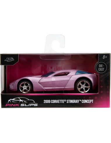 Auto a Escala 1:32 Jada Toys Chevy Corvette Stingray 2009