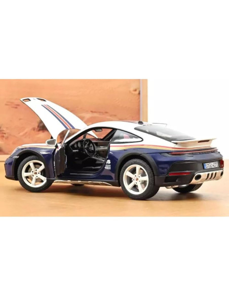 Modelo Coche Diecast 1/18 Norev 2023 911 Dakar Azul Modelo Coche Diecast 1/18 Norev 2023 911 Dakar Azul