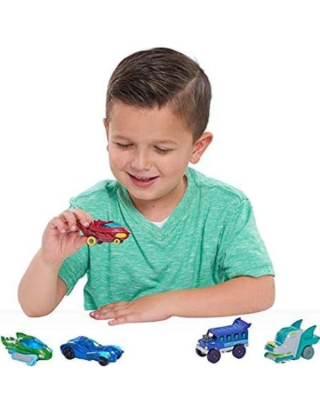 Vehículo Gekko-Mobile PJ Masks Just Play 1:43 Metal Fundido Vehículo Gekko-Mobile PJ Masks Just Play 1:43 Metal Fundido