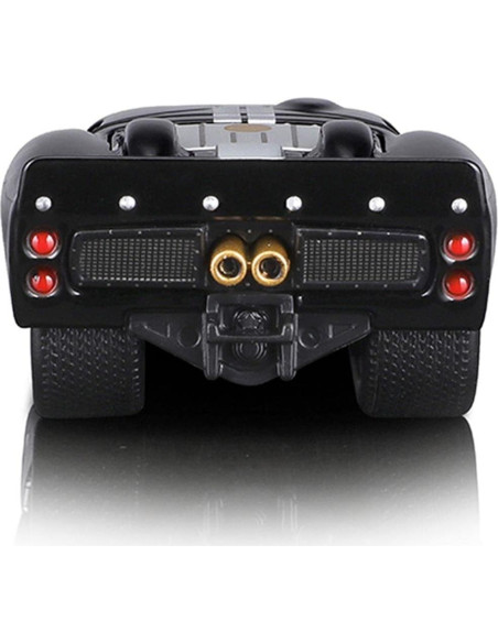 Coche Diecast 1966 GT40 MKII Negro Muscle Machines 1/64 Coche Diecast 1966 GT40 MKII Negro Muscle Machines 1/64