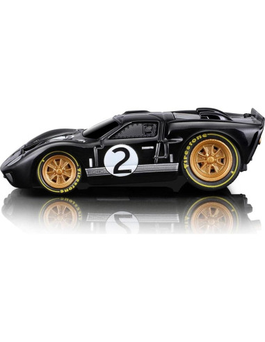 Coche Diecast 1966 GT40 MKII Negro Muscle Machines 1/64