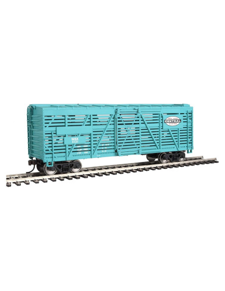 Vagón de Ganado Walthers HO Nueva York Central 40' Verde Jade Vagón de Ganado Walthers HO Nueva York Central 40' Verde Jade