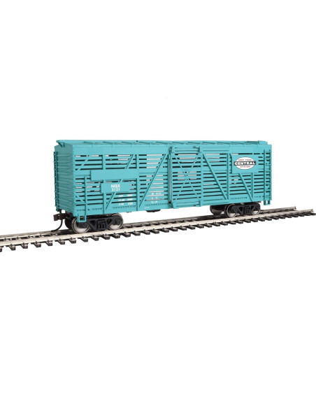 Vagón de Ganado Walthers HO Nueva York Central 40' Verde Jade Vagón de Ganado Walthers HO Nueva York Central 40' Verde Jade