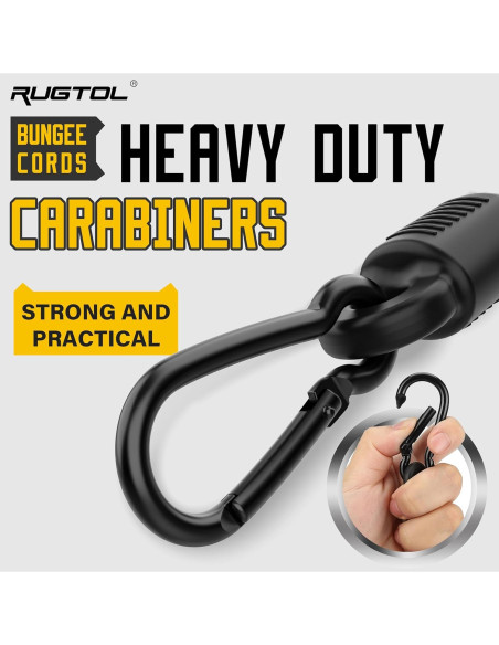 Cuerdas Bungee Ajustables Rugtol 12 Piezas 121.92 cm Cuerdas Bungee Ajustables Rugtol 12 Piezas 121.92 cm