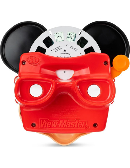 Set Deluxe View-Master Mickey Mouse - Juguete 3D Disney Set Deluxe View-Master Mickey Mouse - Juguete 3D Disney