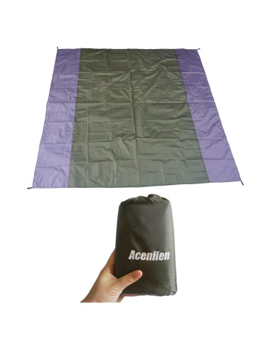 Huella de tienda ACENILEN impermeable 199x210 cm para camping