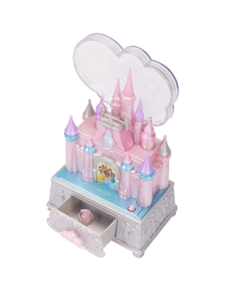 Caja de Joyería Disney Princesa Castillo con Música y Luces Caja de Joyería Disney Princesa Castillo con Música y Luces