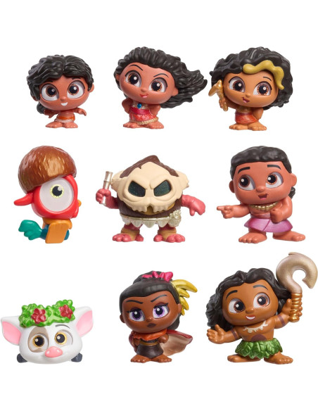 Figuras de Juguete Disney Doorables Moana 2 Just Play 9 Piezas Figuras de Juguete Disney Doorables Moana 2 Just Play 9 Piezas