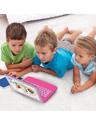 Laptop Educativa Bilingüe Lexibook Princesa Disney 170 Actividades