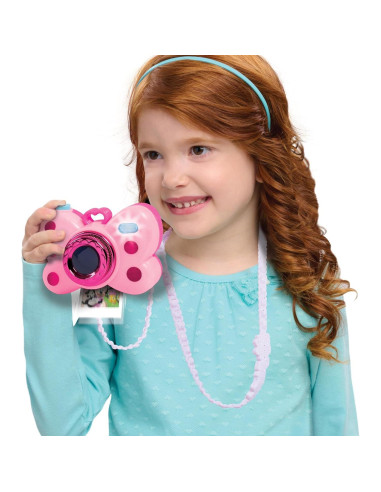 Cámara de Jugar Perfecta Minnie Mouse Just Play Rosa 4 Pzs