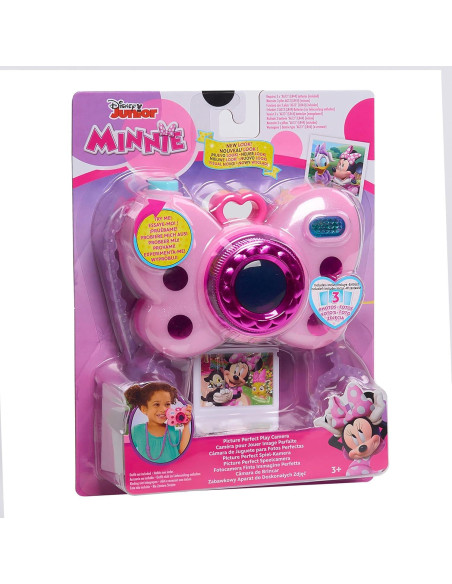 Cámara de Jugar Perfecta Minnie Mouse Just Play Rosa 4 Pzs Cámara de Jugar Perfecta Minnie Mouse Just Play Rosa 4 Pzs