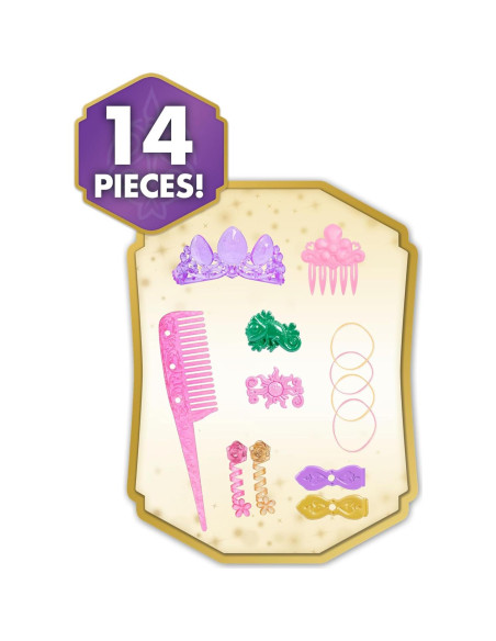 Cabeza de Estilo Rapunzel Disney Princess 20 cm 14 Accesorios Cabeza de Estilo Rapunzel Disney Princess 20 cm 14 Accesorios