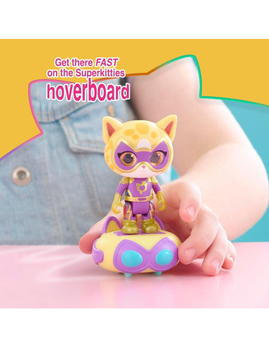 Set de Figuras Disney Junior SuperKitties Just Play - Bitsy y Sparks
