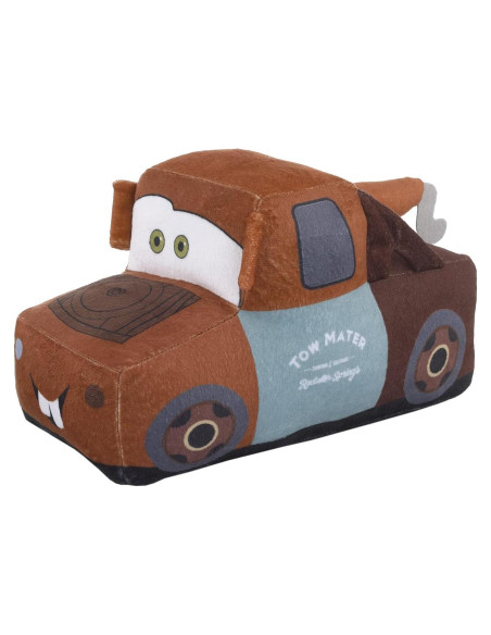 Almohada Decorativa 3D Disney Cars Mater Marrón 27,94 cm Almohada Decorativa 3D Disney Cars Mater Marrón 27,94 cm