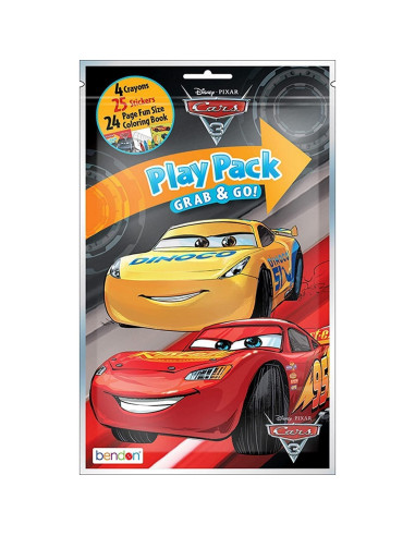 Conjunto de Libros para Colorear Disney Cars Rayo McQueen