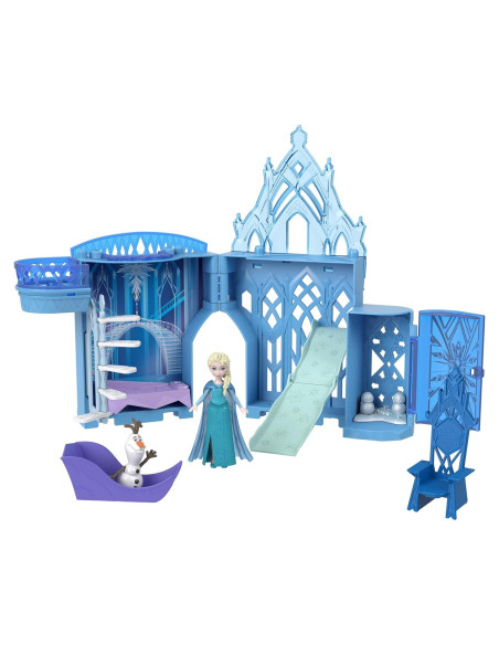 Casa de Muñecas Apilable Disney Frozen Mattel Elsa 8 Piezas Casa de Muñecas Apilable Disney Frozen Mattel Elsa 8 Piezas