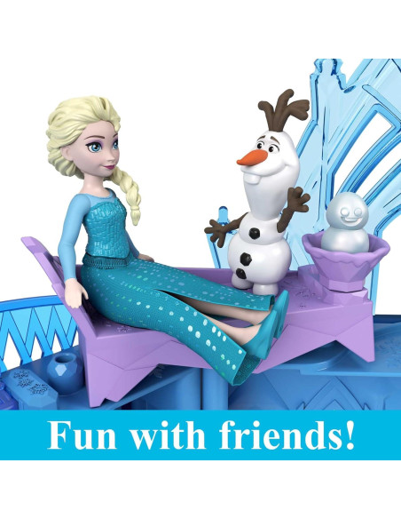 Casa de Muñecas Frozen Mattel Palacio de Hielo Elsa Casa de Muñecas Frozen Mattel Palacio de Hielo Elsa