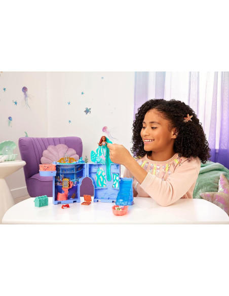 Juego de Apilamiento La Sirenita Mattel con Muñeca y Accesorios Juego de Apilamiento La Sirenita Mattel con Muñeca y Accesorios