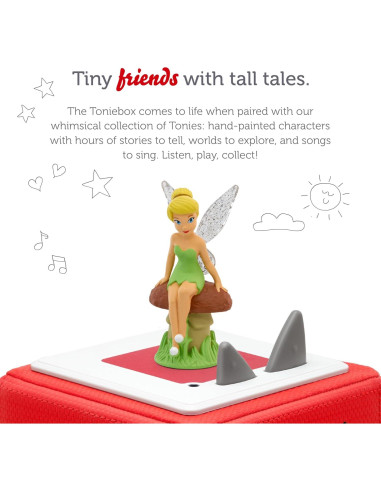 Figurita de audio Tinker Bell Tonies - 3 canciones y 1 historia