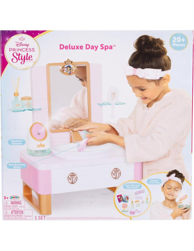 Spa Deluxe Princesa Disney con Vaporera y 20 Accesorios
