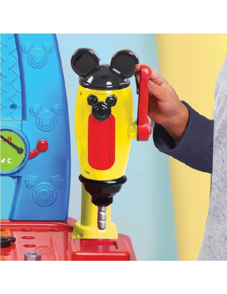 Banco de Trabajo Mickey Mouse Just Play 43 Piezas 101,6 cm Banco de Trabajo Mickey Mouse Just Play 43 Piezas 101,6 cm