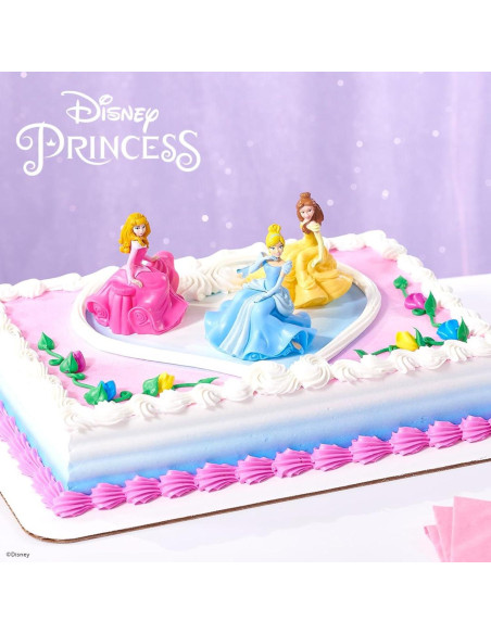 Adorno para Pastel DecoSet Princesa Disney 3 Piezas Adorno para Pastel DecoSet Princesa Disney 3 Piezas