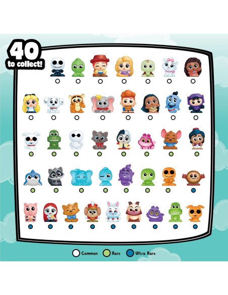 Figuras Coleccionables Disney Doorables Squish'Alots Serie 2 - Just Play, 4-6 Figuras Figuras Coleccionables Disney Doorables Squish'Alots Serie 2 - Just Play, 4-6 Figuras