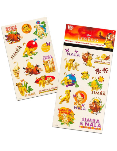 Set de Libros para Colorear Rey León Disney con Pegatinas