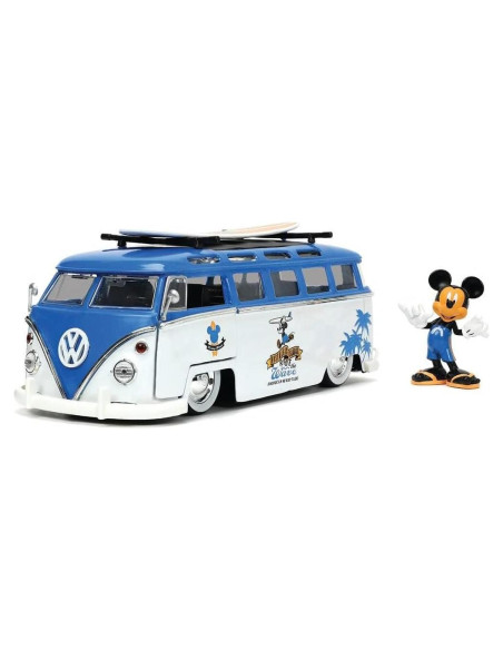 Juguete Die-cast Jada Toys Volkswagen T1 Bus Mickey 6,99 cm Juguete Die-cast Jada Toys Volkswagen T1 Bus Mickey 6,99 cm