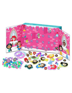Calendario de Adviento DIY Joyería Princesas Disney 12 Piezas