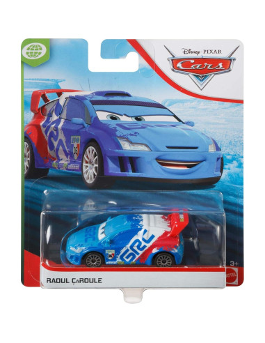Vehículo a escala 1:55 Disney Cars Raoul aRoule