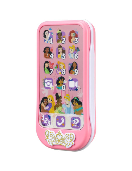 Teléfono de Juguete eKids Princesa Disney para Niños 3-6 Años Teléfono de Juguete eKids Princesa Disney para Niños 3-6 Años