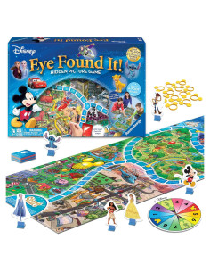 Juego de Mesa Ravensburger Disney Eye Found It - Búsqueda de Imágenes Ocultas para Niños 4+