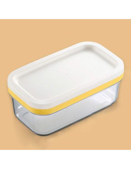 Contenedor de Mantequilla AUMACHEN Rectangular con Cortador 17x10 cm Contenedor de Mantequilla AUMACHEN Rectangular con Cortador 17x10 cm