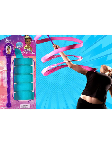 Varita de Ribbon Giratorio Disney Princess JA-RU - 1 Unidad Asortida
