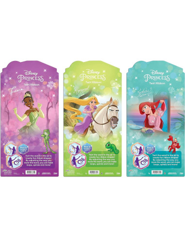 Varita de Ribbon Giratorio Disney Princess JA-RU - 1 Unidad Asortida